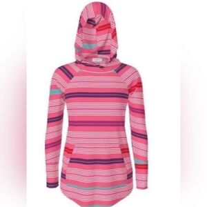 Pink 🩷 Striped Amber Hoodie